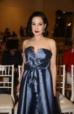 DITA VON TEESE at Llexis Mabille Fashion Show at Paris Fashion Week 09/29/2017