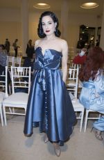 DITA VON TEESE at Llexis Mabille Fashion Show at Paris Fashion Week 09/29/2017