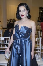 DITA VON TEESE at Llexis Mabille Fashion Show at Paris Fashion Week 09/29/2017