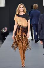 DOUTZEN KROES at L’Oreal Fashion Show at Paris Fashion Week 10/01/2017