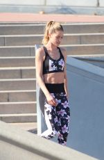 DOUTZEN KROES on the Set of a Hunkemoller Photoshoot in Barcelona 10/17/2017