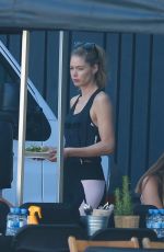 DOUTZEN KROES on the Set of a Hunkemoller Photoshoot in Barcelona 10/17/2017