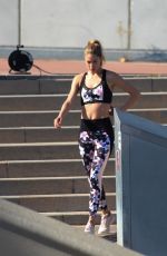 DOUTZEN KROES on the Set of a Hunkemoller Photoshoot in Barcelona 10/17/2017