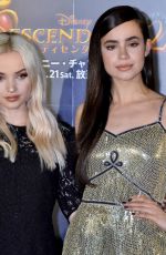 DOVE CAMERON and SOFIA CARSON at Descendants Fan Event in Tokyo 10/12/2017