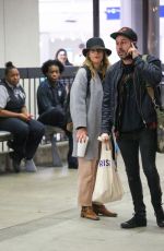 DREW BARRYMORE at Los Angeles International Airport 10/18/2017