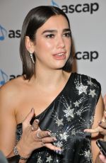 DUA LIPA at Ascap Awards in London 10/16/2017