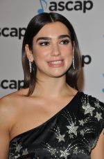 DUA LIPA at Ascap Awards in London 10/16/2017