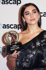 DUA LIPA at Ascap Awards in London 10/16/2017