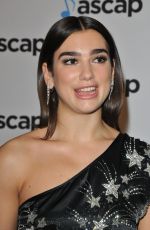 DUA LIPA at Ascap Awards in London 10/16/2017
