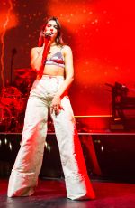 DUA LIPA Performs at Ao2 Newcastle Academy in Newcastle 10/13/2017