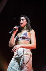 DUA LIPA Performs at Ao2 Newcastle Academy in Newcastle 10/13/2017