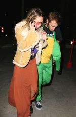 DYLAN PENN at Maroon 5 Annual Halloween Party in Los Angeles 10/28/2017