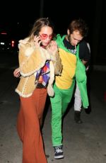 DYLAN PENN at Maroon 5 Annual Halloween Party in Los Angeles 10/28/2017