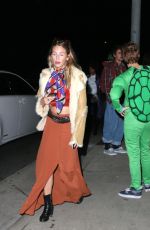 DYLAN PENN at Maroon 5 Annual Halloween Party in Los Angeles 10/28/2017