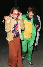 DYLAN PENN at Maroon 5 Annual Halloween Party in Los Angeles 10/28/2017