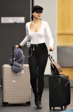EIZA GONZALEZ Arrives at Airport in Vancouver 10/10/2017