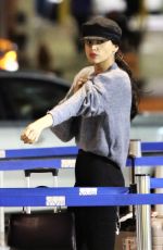EIZA GONZALEZ Arrives at Airport in Vancouver 10/10/2017