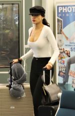 EIZA GONZALEZ Arrives at Airport in Vancouver 10/10/2017