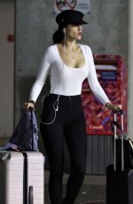 EIZA GONZALEZ Arrives at Airport in Vancouver 10/10/2017