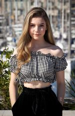 ELEANOR WORTHINGTON COX ar Britannia Photocall at Mipcom in Cannes 10/16/2017