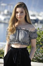ELEANOR WORTHINGTON COX ar Britannia Photocall at Mipcom in Cannes 10/16/2017