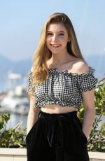 ELEANOR WORTHINGTON COX ar Britannia Photocall at Mipcom in Cannes 10/16/2017