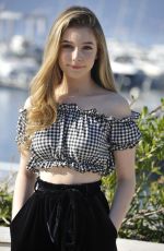 ELEANOR WORTHINGTON COX ar Britannia Photocall at Mipcom in Cannes 10/16/2017