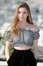 ELEANOR WORTHINGTON COX ar Britannia Photocall at Mipcom in Cannes 10/16/2017