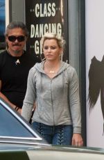 ELIZABETH BANKS on the Set of The Happytime Murders in Los Angeles 10/04/2017