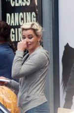 ELIZABETH BANKS on the Set of The Happytime Murders in Los Angeles 10/04/2017