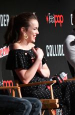 ELIZABETH HENSTRIDGE at Agents of S.H.I.E.L.D. Panel at 2017 Comic-con in New York 10/07/2017