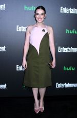 ELIZABETH HENSTRIDGE at Hulu’s New York Comic-con After-party 10/06/2017