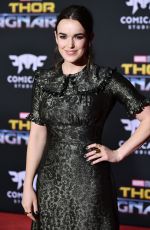 ELIZABETH HENSTRIDGE at Thor: Ragnarok Premiere in Los Angeles 10/10/2017