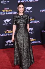 ELIZABETH HENSTRIDGE at Thor: Ragnarok Premiere in Los Angeles 10/10/2017