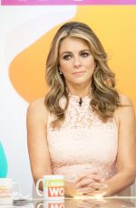 ELIZABETH HURLEY at Loose Women in London 10/10/2017