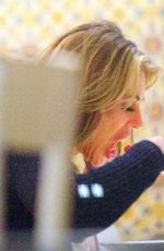 ELIZABETH HURLEY at Rosspomodoro Restaurant in London 10/10/2017