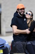 ELIZABETH OLSEN and Robbie Arnett Out in Los Angeles 10/03/2017