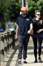ELIZABETH OLSEN and Robbie Arnett Out in Los Angeles 10/03/2017