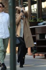 ELIZABETH OLSEN Arrives at Her Hotel in New York 10/18/2017
