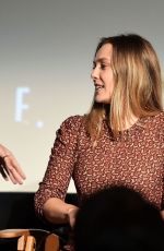 ELIZABETH OLSEN at Wind River Q&A in Santa Monica 10/08/2017