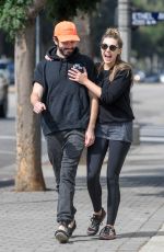 ELIZABETH OLSEN Leaves a Gym in Los Angeles 10/03/2017