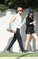 ELIZABETH OLSEN Out in Los Angeles 10/29/2017