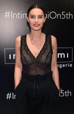 ELLA MILLS at Intimissimi Flagship Boutique Opening in New York 10/18/2017