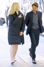 ELLE FANNING on the Set of Woody Allen Movie in New York 10/05/2017