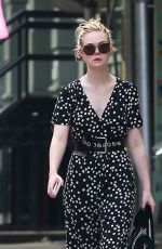 ELLE FANNING Out in New York 10/08/2017