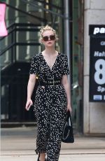 ELLE FANNING Out in New York 10/08/2017
