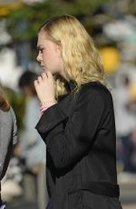 ELLE FANNING Out in New York 10/10/2017