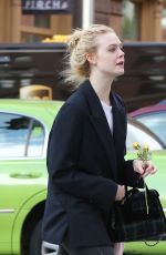ELLE FANNING Out Shopping in New York 09/30/2017