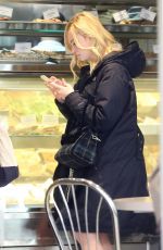 ELLE FANNING Shopping a Bagel in New York 10/18/2017