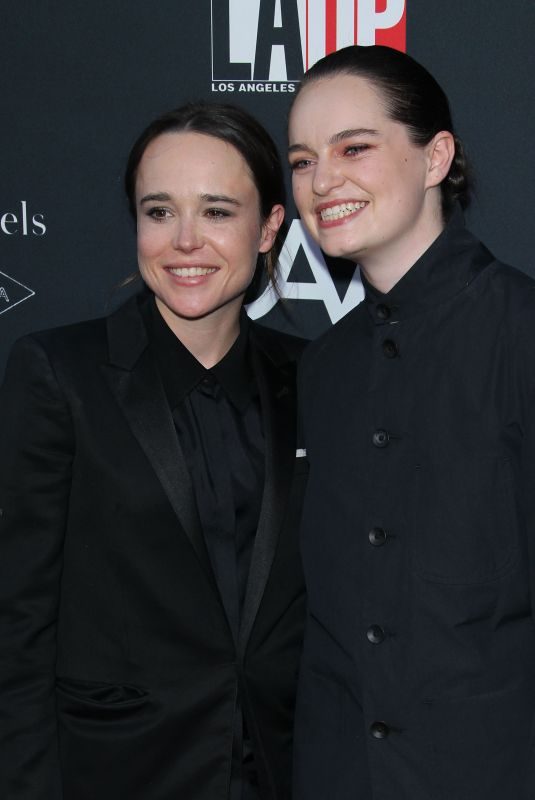 ELLEN PAGE and EMMA PORTNER at L.A. Dance Project’s Annual Gala in Los Angeles 10/07/2017